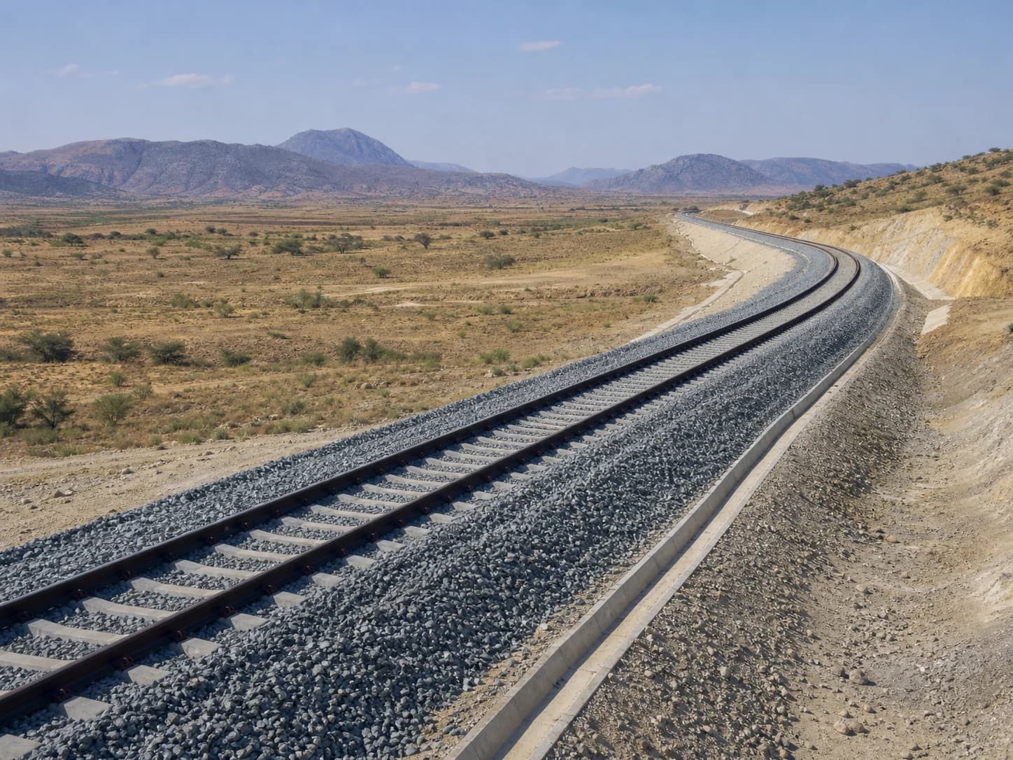 Kotu-Bishoftu railway EPC contract, Ethiopia — representative photograph